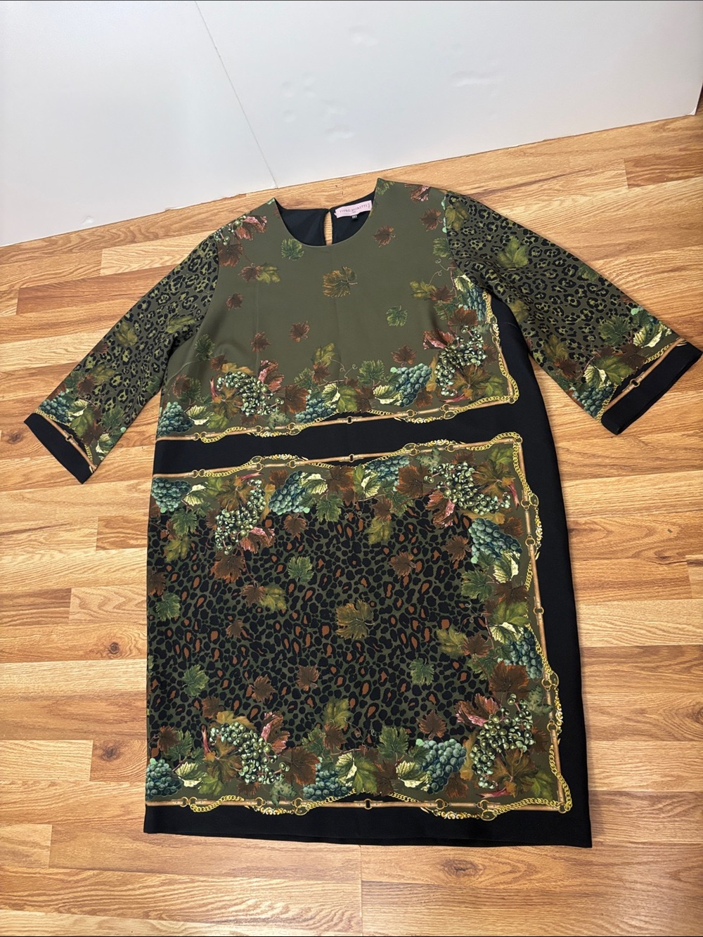 piero moretti green dress size 60